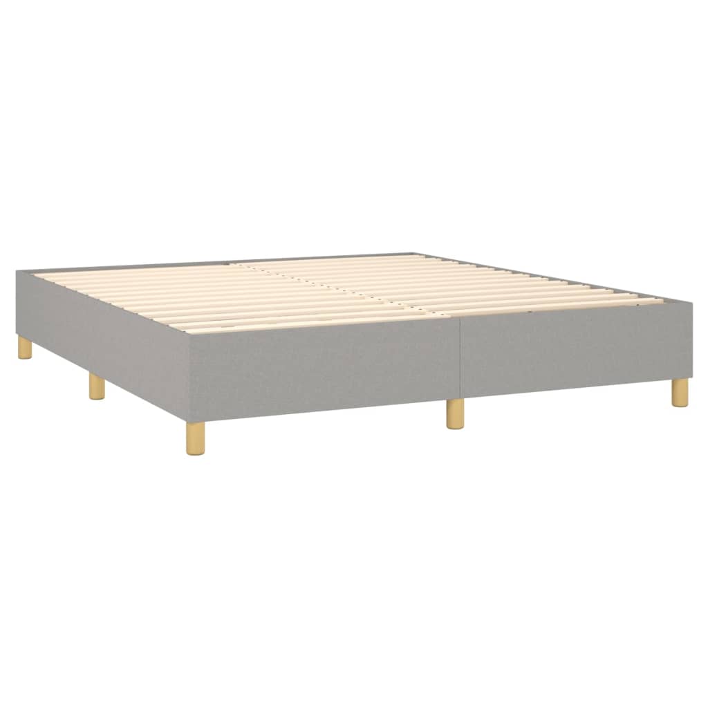Boxspringbett mit hoher Rückenlehne, inkl. Matratze 160x200 cm