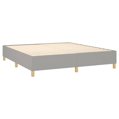 Boxspringbett mit hoher Rückenlehne, inkl. Matratze 160x200 cm