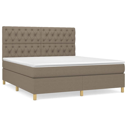 Boxspringbett mit hoher Rückenlehne, inkl. Matratze 160x200 cm