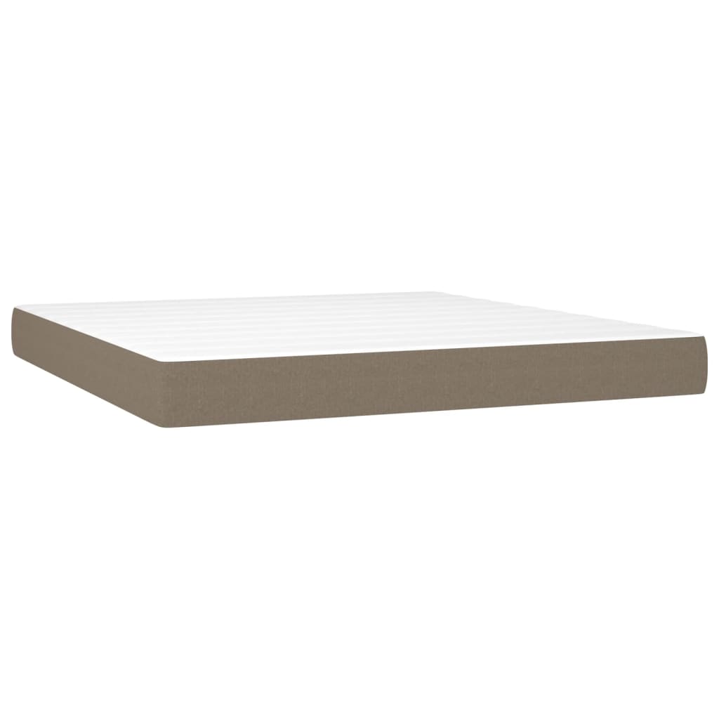 Boxspringbett mit hoher Rückenlehne, inkl. Matratze 160x200 cm
