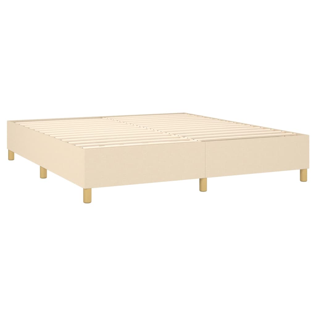 Boxspringbett mit hoher Rückenlehne, inkl. Matratze 160x200 cm