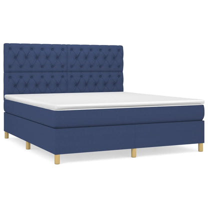 Boxspringbett mit hoher Rückenlehne, inkl. Matratze 160x200 cm