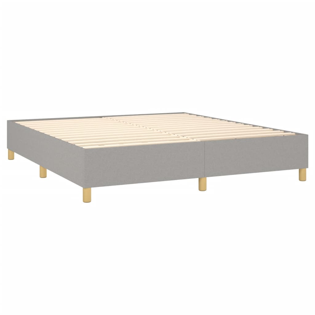 Boxspringbett mit hoher Rückenlehne, inkl. Matratze 180x200 cm