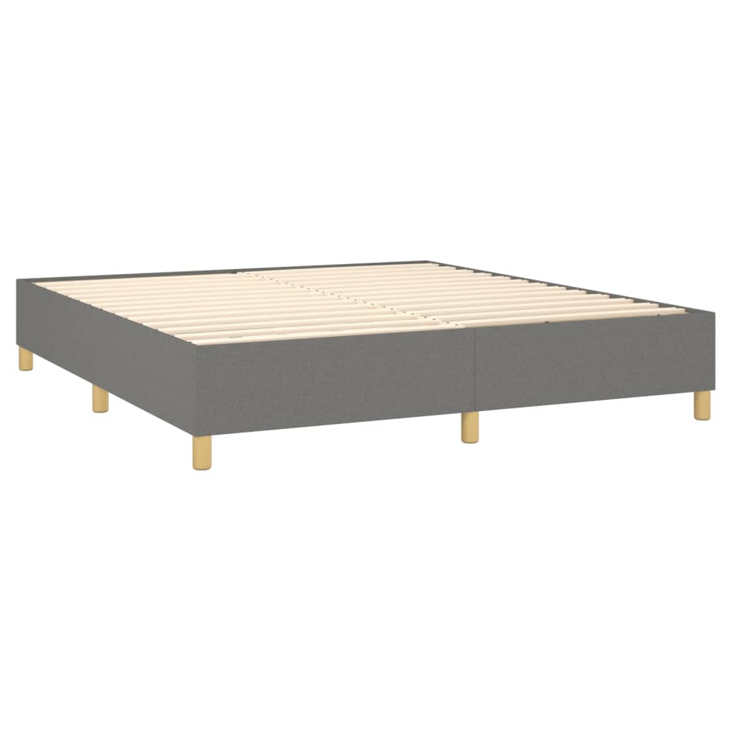 Boxspringbett mit hoher Rückenlehne, inkl. Matratze 180x200 cm