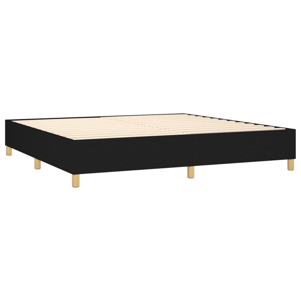Boxspringbett mit hoher Rückenlehne, inkl. Matratze 200x200 cm