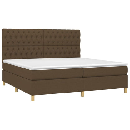Boxspringbett mit hoher Rückenlehne, inkl. Matratze 200x200 cm