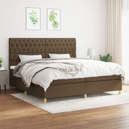Boxspringbett mit hoher Rückenlehne, inkl. Matratze 200x200 cm