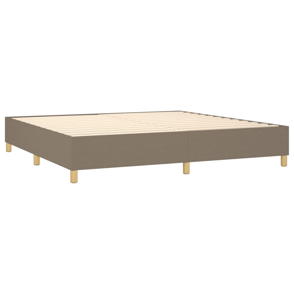 Boxspringbett mit hoher Rückenlehne, inkl. Matratze 200x200 cm