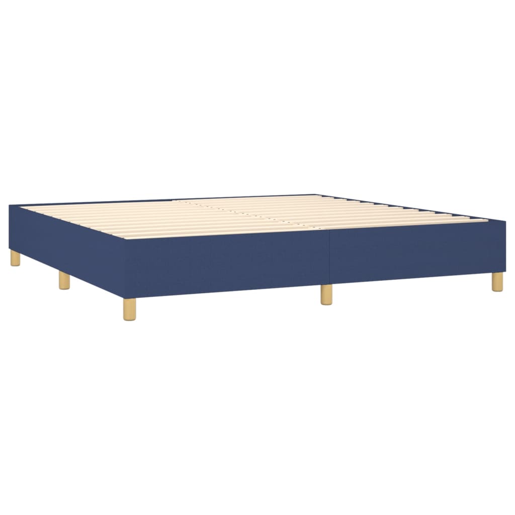 Boxspringbett mit hoher Rückenlehne, inkl. Matratze 200x200 cm