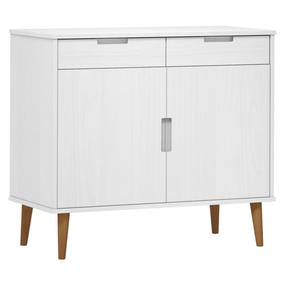Sideboard Molde 90X40X80 Cm Massivholz Kiefer