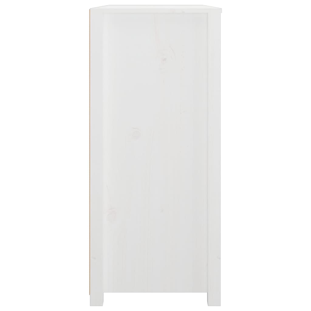 Beistellschrank 100X40X90 Cm Massivholz Kiefer