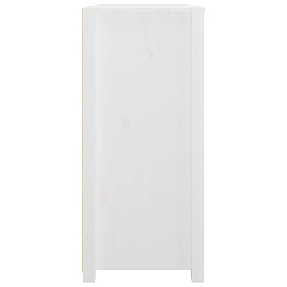 Beistellschrank 100X40X90 Cm Massivholz Kiefer