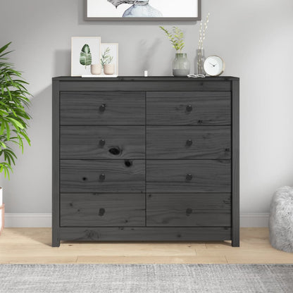 Beistellschrank 100X40X90 Cm Massivholz Kiefer