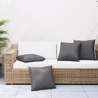 Sofakissen 4 Stk. Beige 40x40 cm Stoff