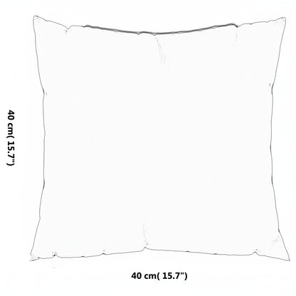Sofakissen 4 Stk. Beige 40x40 cm Stoff