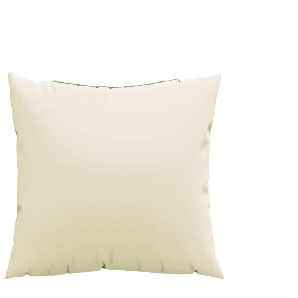 Sofakissen 4 Stk. Blattmuster 60x60 cm Stoff