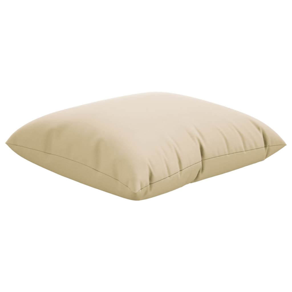 Sofakissen 4 Stk. Blattmuster 60x60 cm Stoff