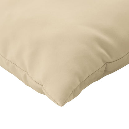 Sofakissen 4 Stk. Blattmuster 60x60 cm Stoff