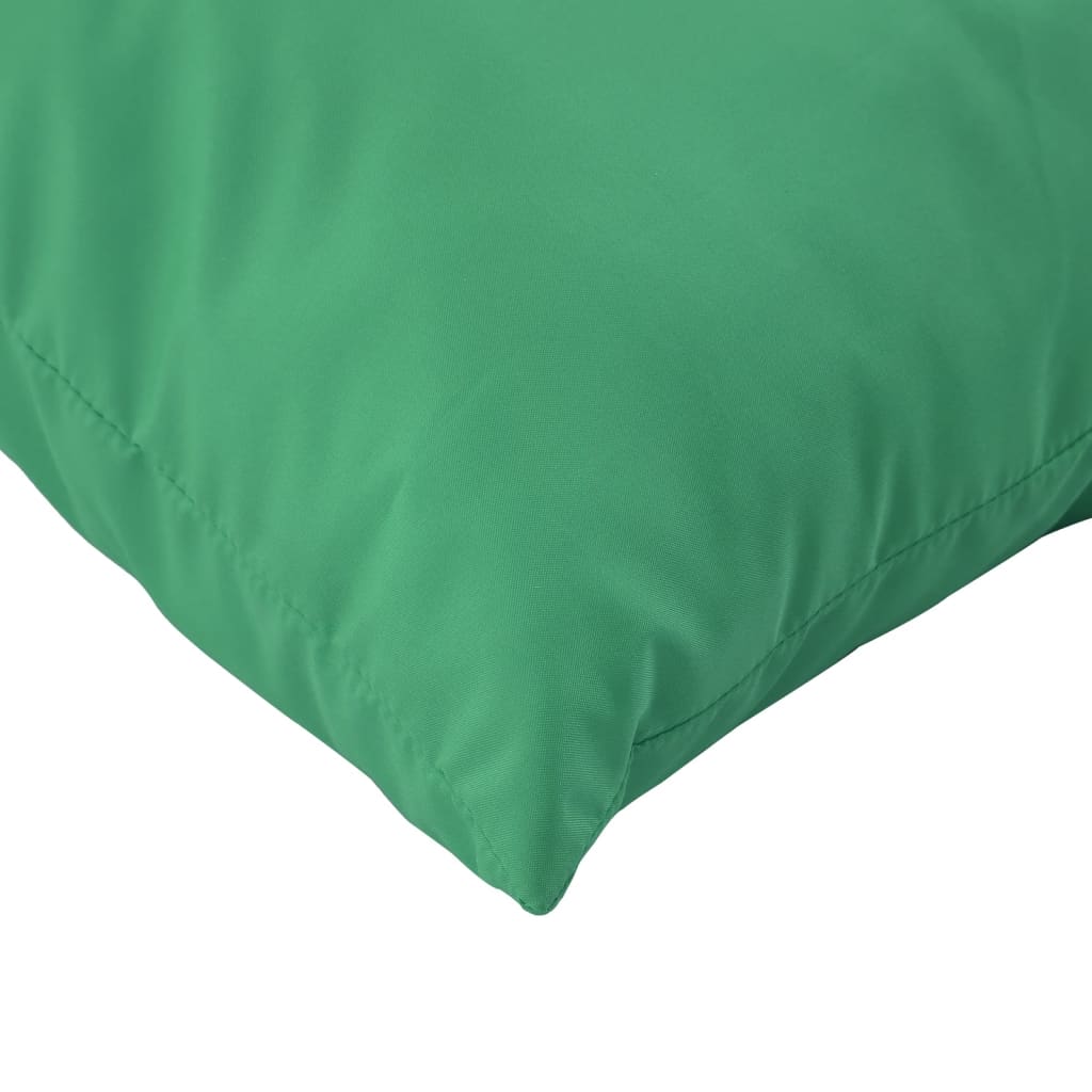 Sofakissen 4 Stk. Blattmuster 60x60 cm Stoff