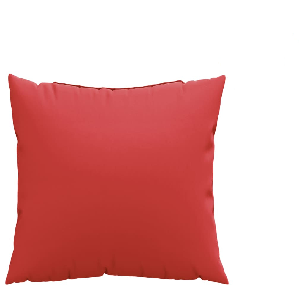 Sofakissen 4 Stk. Blattmuster 60x60 cm Stoff