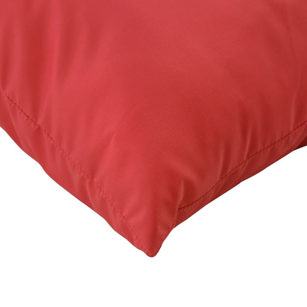 Sofakissen 4 Stk. Blattmuster 60x60 cm Stoff
