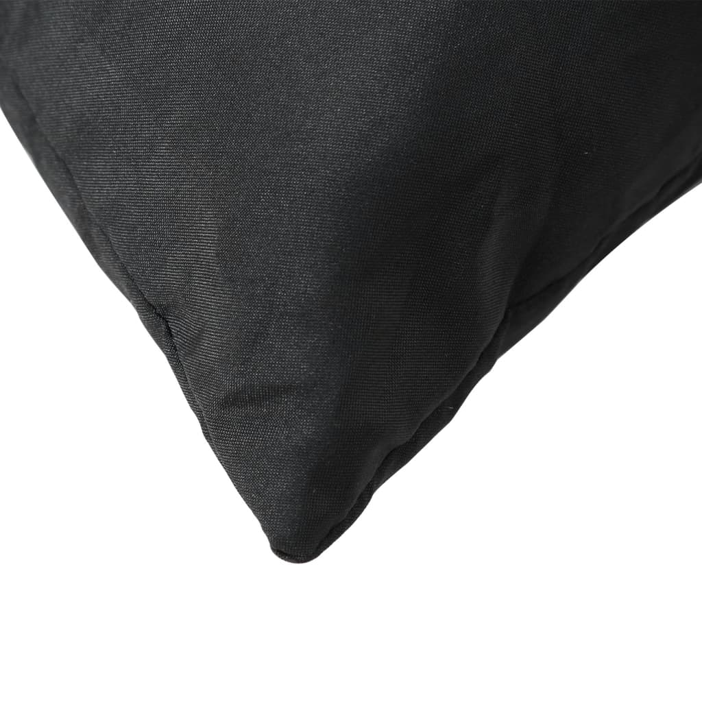 Sofakissen 4 Stk. Blattmuster 60x60 cm Stoff