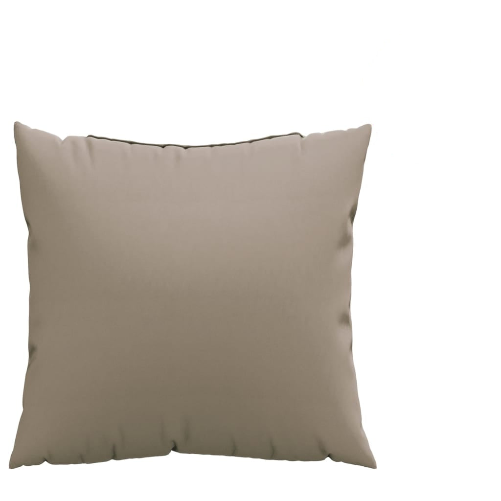 Sofakissen 4 Stk. Blattmuster 60x60 cm Stoff