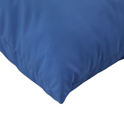 Sofakissen 4 Stk. Blattmuster 60x60 cm Stoff