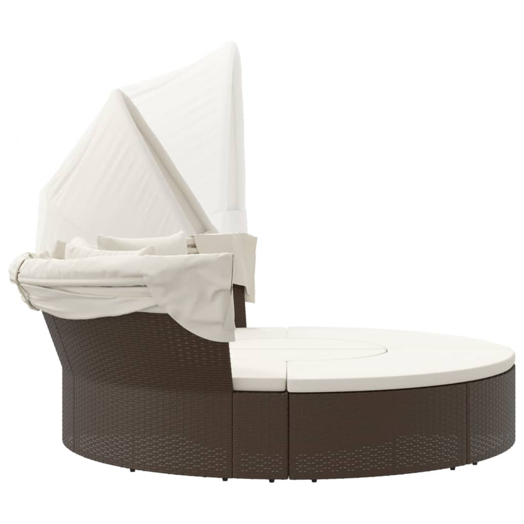 Sonneninsel Mit Dach Und Kissen Poly Rattan