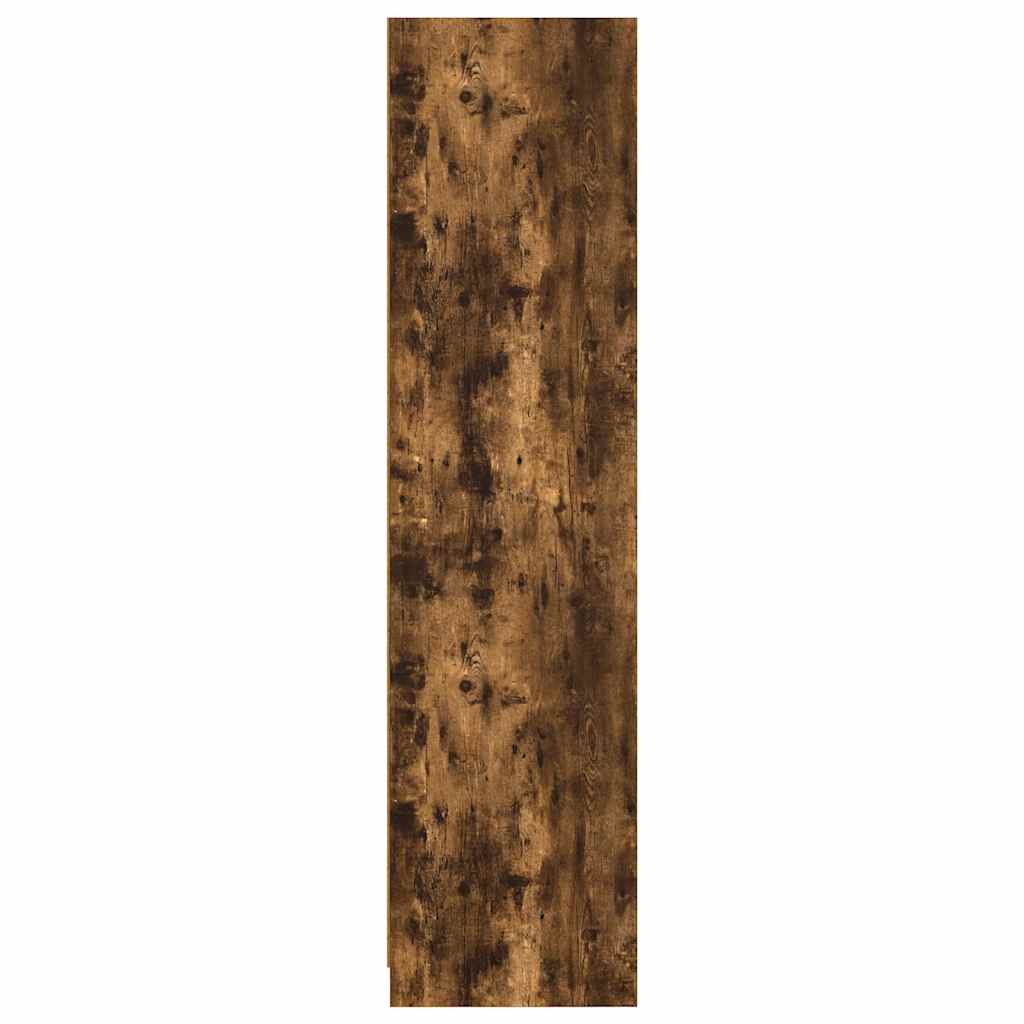 Kleiderschrank Hochglanz-Weiß 100x50x200 cm Holzwerkstoff