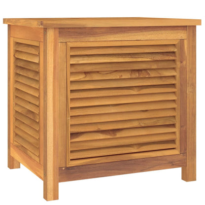 Gartenbox Mit Beutel Massivholz Teak