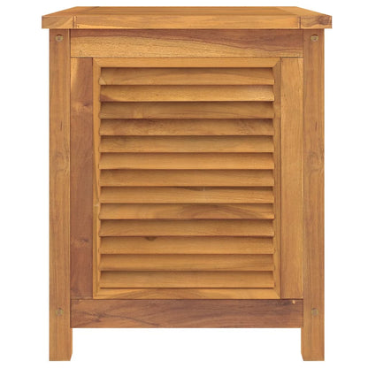 Gartenbox Mit Beutel Massivholz Teak