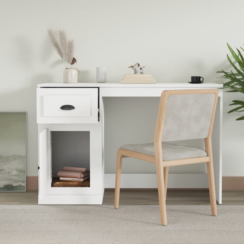 Schreibtisch mit Schublade Sonoma-Eiche 115x50x75 cm