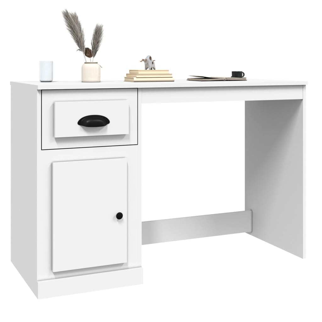 Schreibtisch mit Schublade Sonoma-Eiche 115x50x75 cm