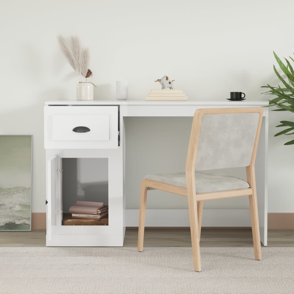 Schreibtisch mit Schublade Sonoma-Eiche 115x50x75 cm