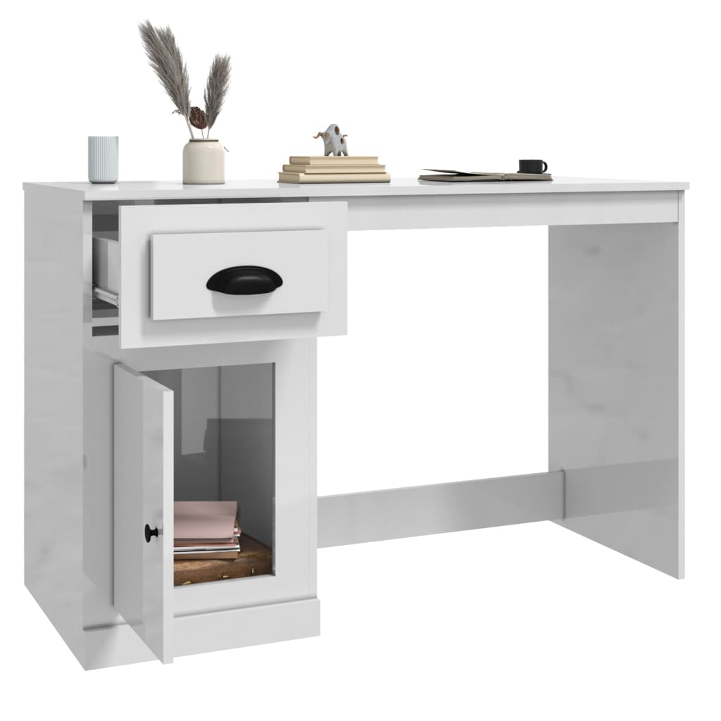 Schreibtisch mit Schublade Sonoma-Eiche 115x50x75 cm