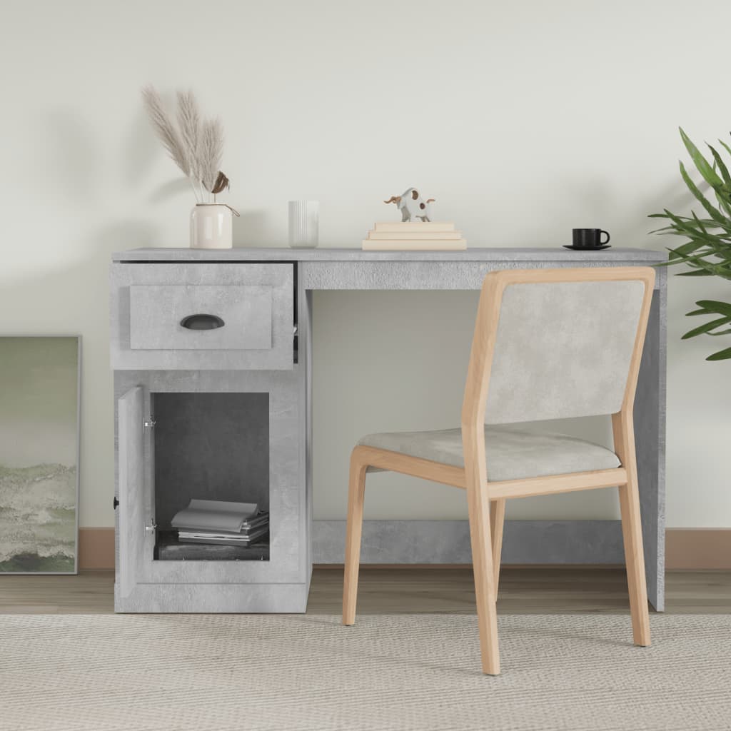 Schreibtisch mit Schublade Sonoma-Eiche 115x50x75 cm