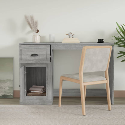 Schreibtisch mit Schublade Sonoma-Eiche 115x50x75 cm