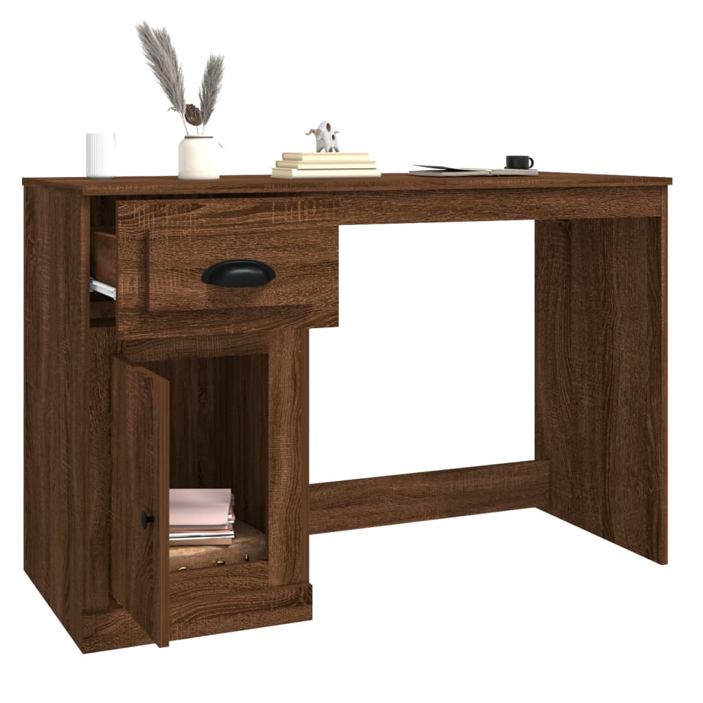 Schreibtisch mit Schublade Sonoma-Eiche 115x50x75 cm