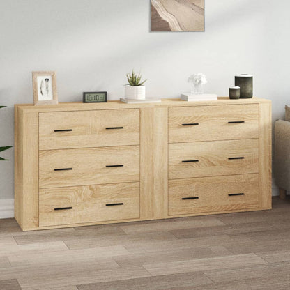 Sideboards 2 Stk. Holzwerkstoff