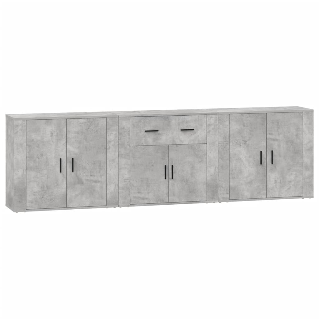 Sideboards 3 Stk. Holzwerkstoff