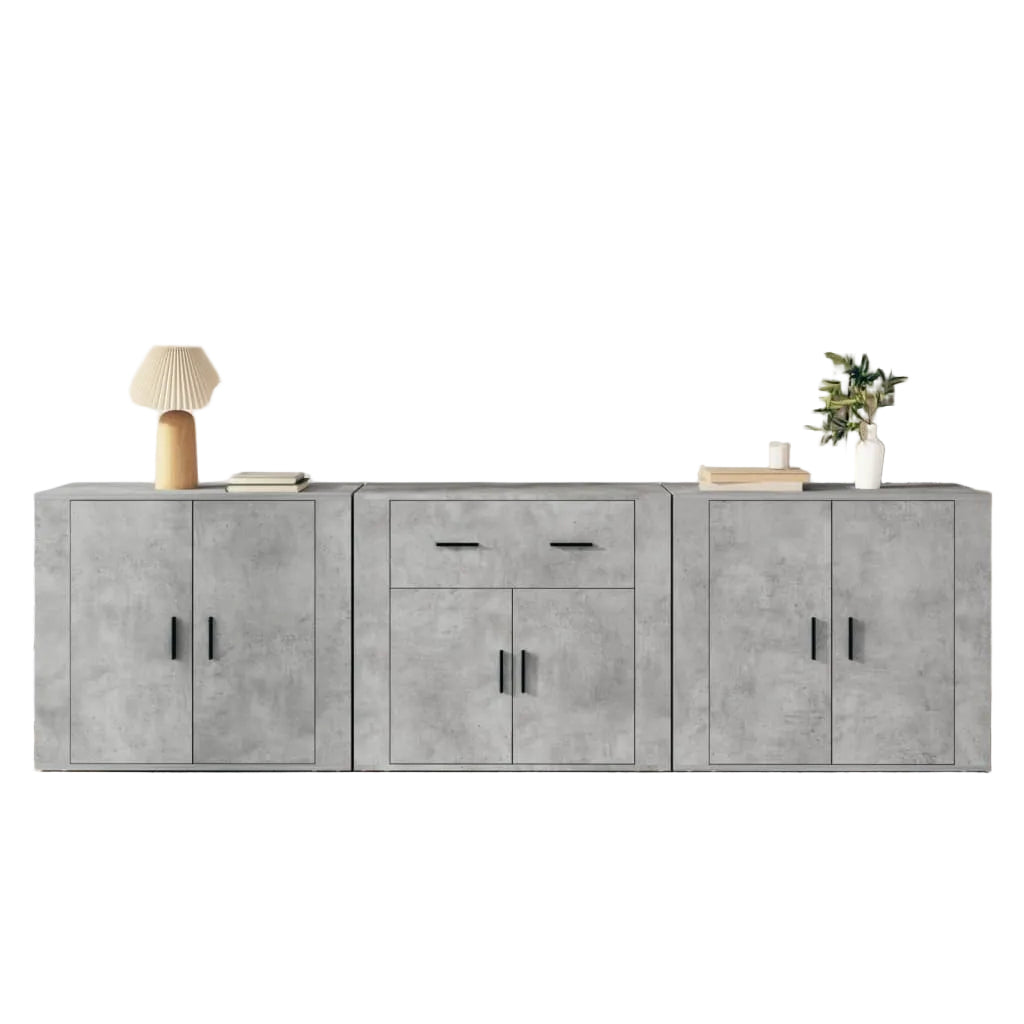 Sideboards 3 Stk. Holzwerkstoff
