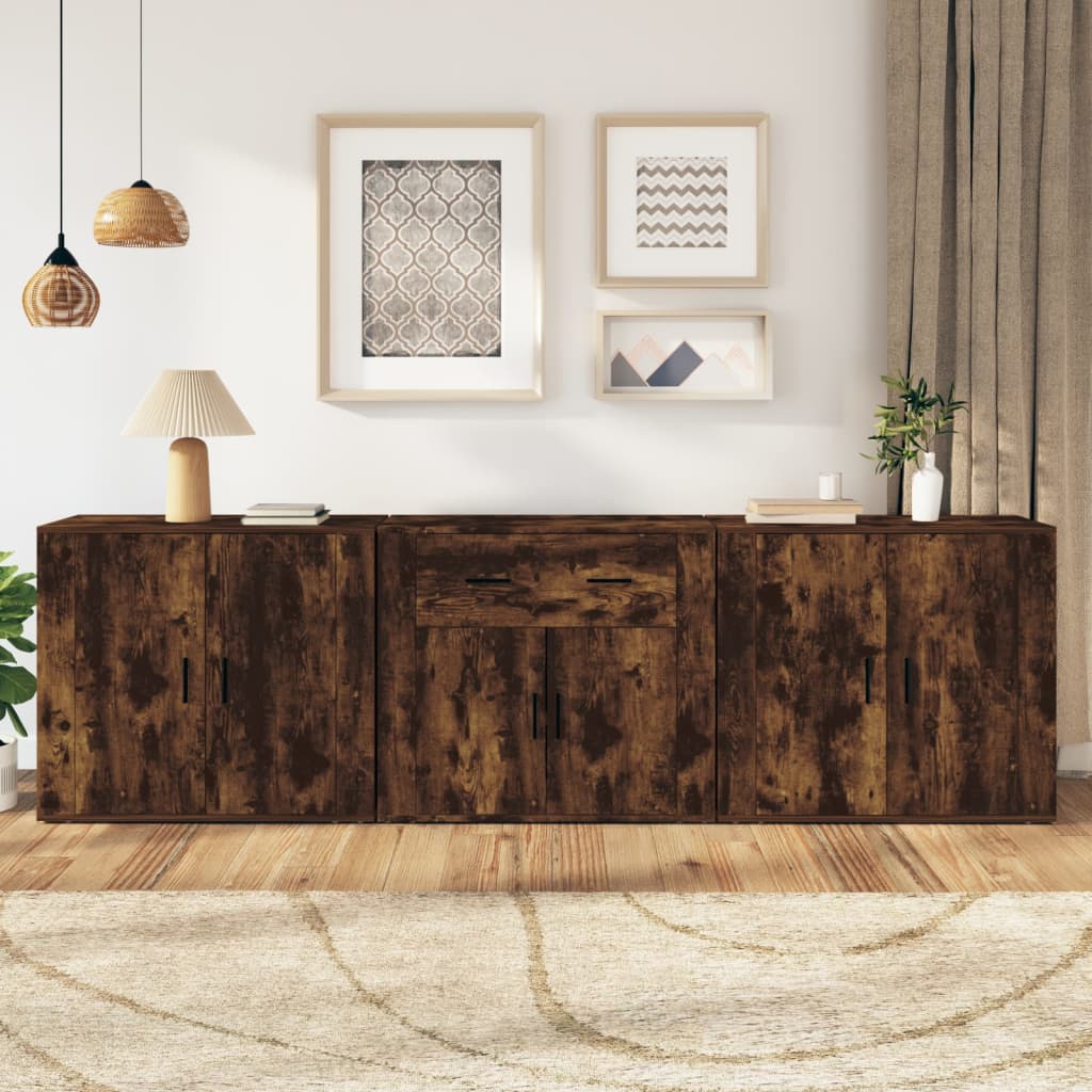 Sideboards 3 Stk. Holzwerkstoff