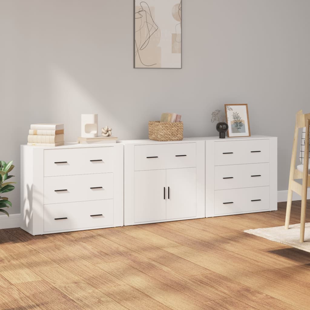 Sideboards 3 Stk. Holzwerkstoff