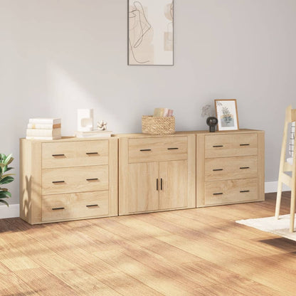 Sideboards 3 Stk. Holzwerkstoff