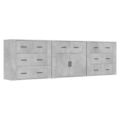 Sideboards 3 Stk. Holzwerkstoff