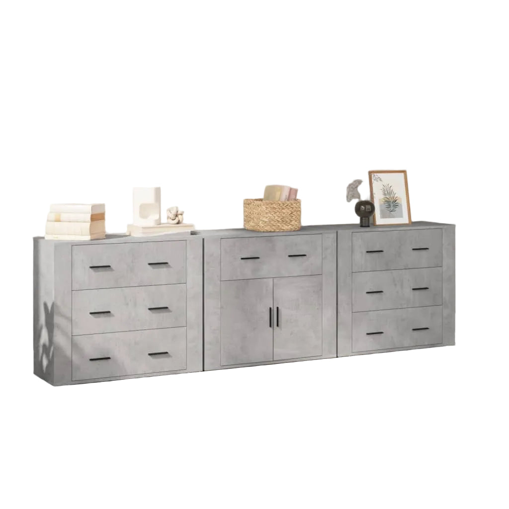 Sideboards 3 Stk. Holzwerkstoff