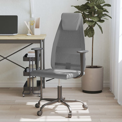 Bürostuhl Höhenverstellbar Netzstoff Und Kunstleder