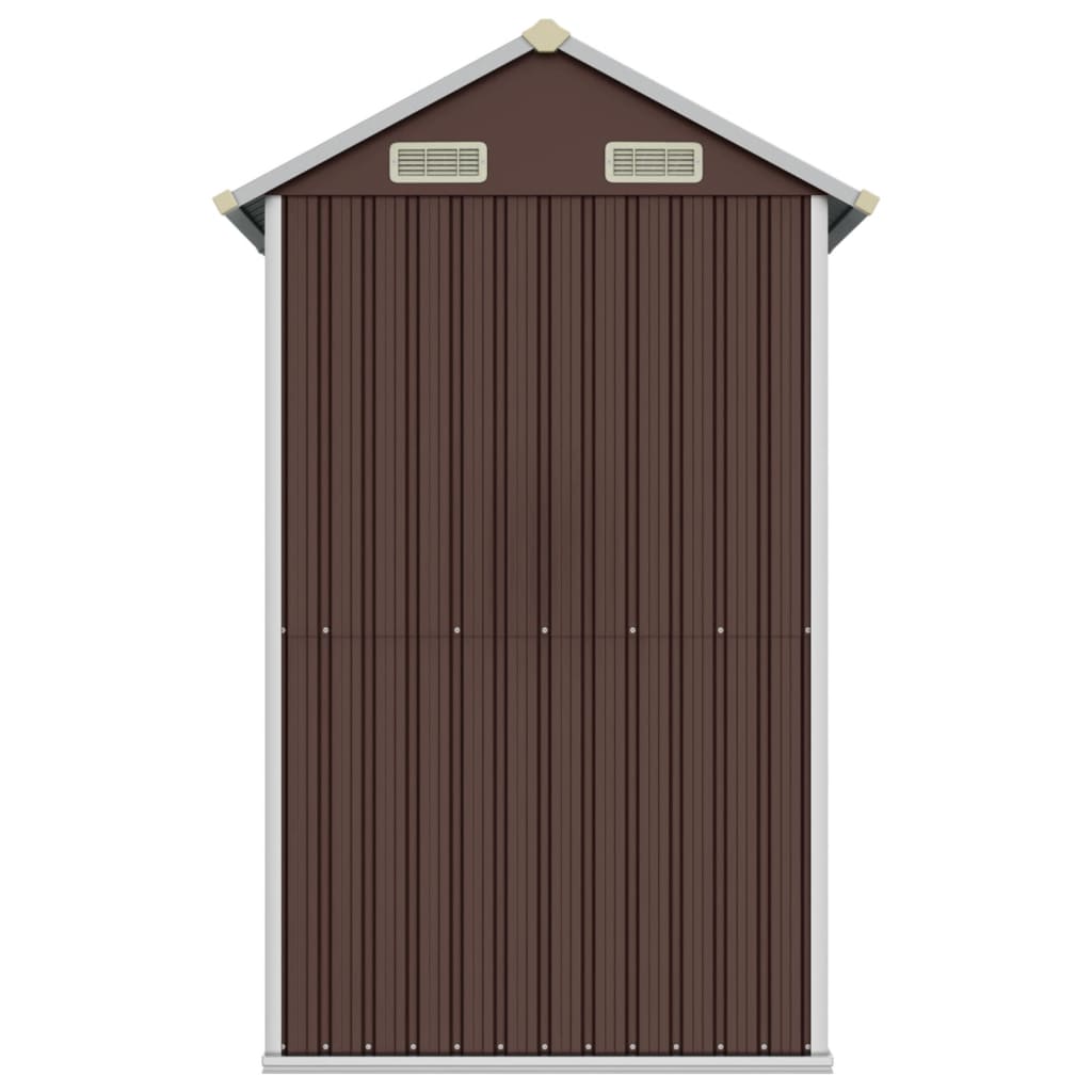 Gerätehaus 192X152,5X237 Cm Verzinkter Stahl