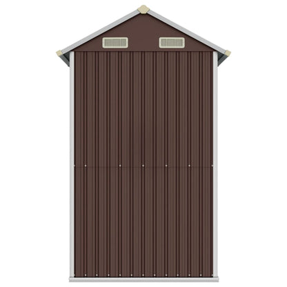 Gerätehaus 192X152,5X237 Cm Verzinkter Stahl